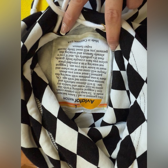 Aviator Nation Diamond Repeat Smiley 2 Embroidery Set - Picture 5 of 15